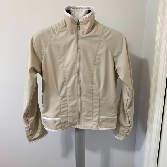 Nike Cream Running Jacket - Picture 1 of 7